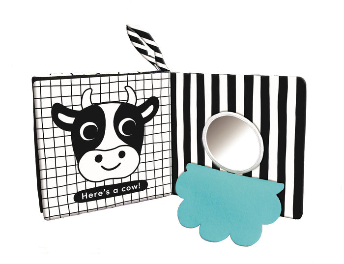 Book - Baby's First Cloth Book: Cuddly Sheep - Spread
