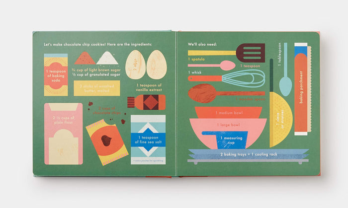 Book - Cookies: An Interactive Recipe Book - Spread 2