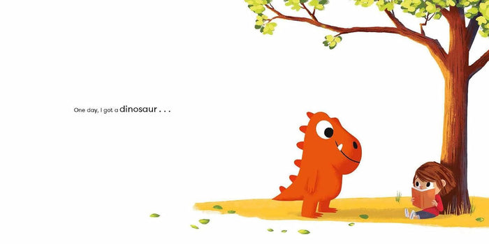 Book - How Many Dinosaurs Is Too Many - Spread 1