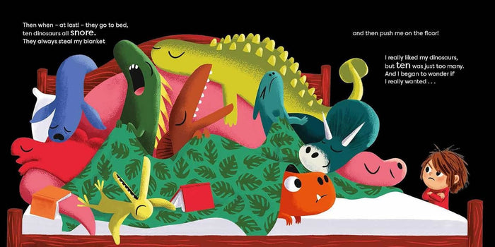 Book - How Many Dinosaurs Is Too Many - Spread 4