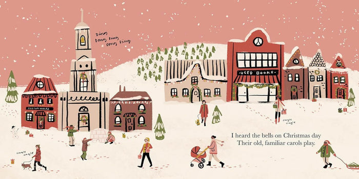 Book - I Heard The Bells On Christmas - Spread 1