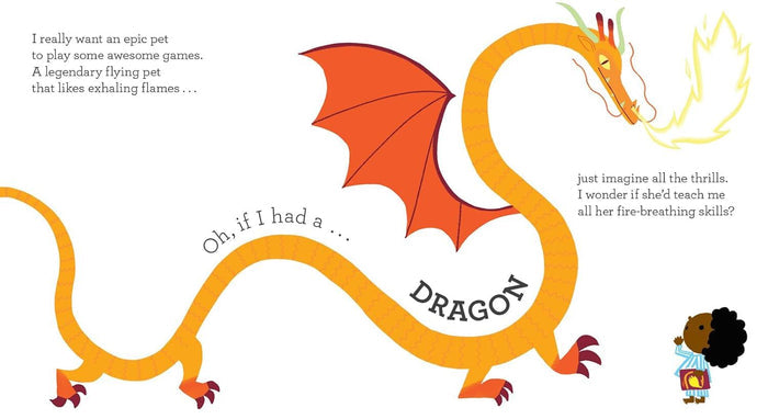 Book - If I Had A Dragon - Spread 2