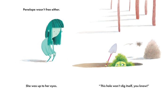 Book - I'm Very Busy - Spread 2