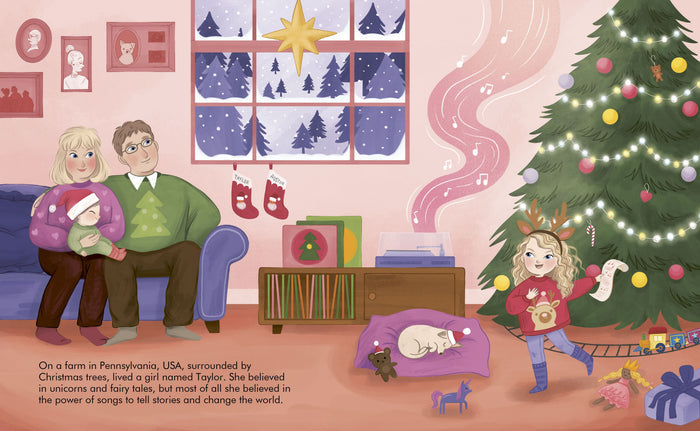 Book - Little People, Big Dreams - Taylor Swift - Spread 1