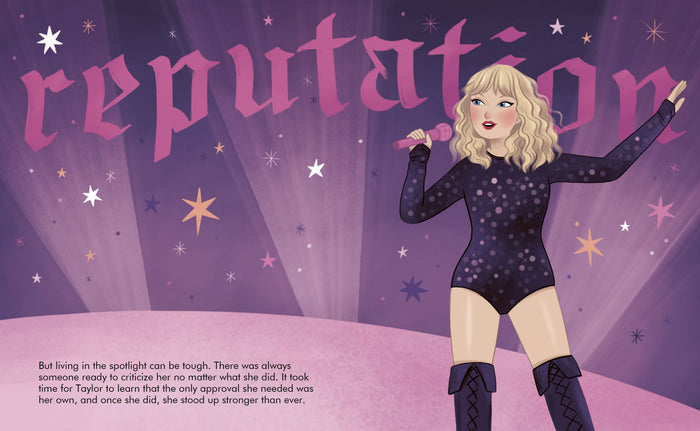 Book - Little People, Big Dreams - Taylor Swift - Spread 4