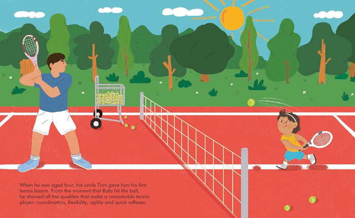 Book - Little People, Big Dreams: Rafa Nadal - Spread 2