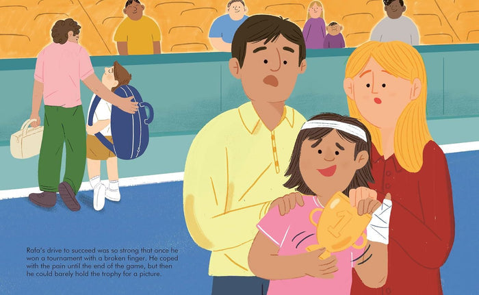Book - Little People, Big Dreams: Rafa Nadal - Spread 3