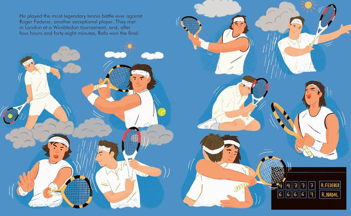 Book - Little People, Big Dreams: Rafa Nadal - Spread 5