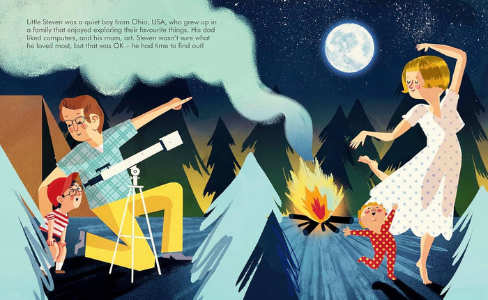 Book - Little People, Big Dreams: Steven Spielberg - Spread 1