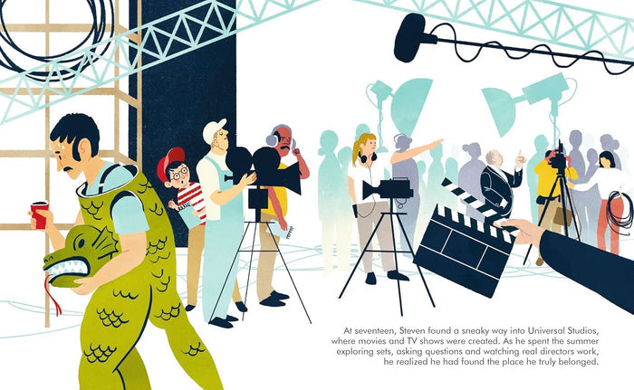 Book - Little People, Big Dreams: Steven Spielberg - Spread 2