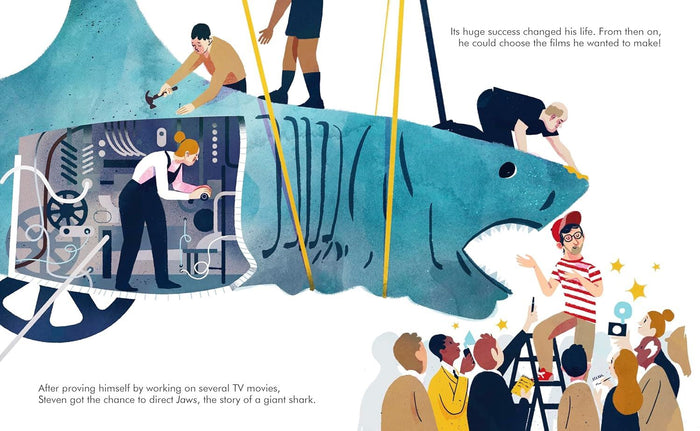 Book - Little People, Big Dreams: Steven Spielberg - Spread 3