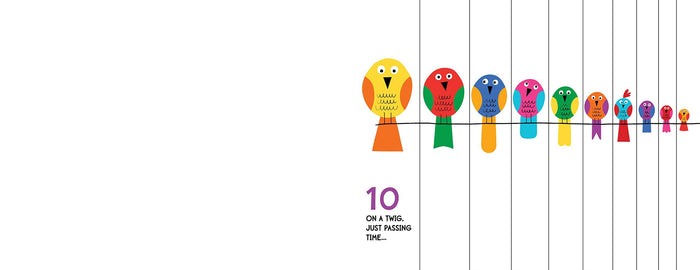 Book - Ten On A Twig - Spread 1