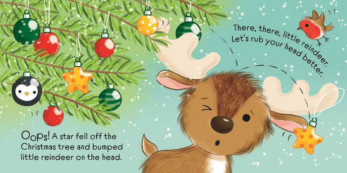 Book - There There Little Reindeer - Spread 1