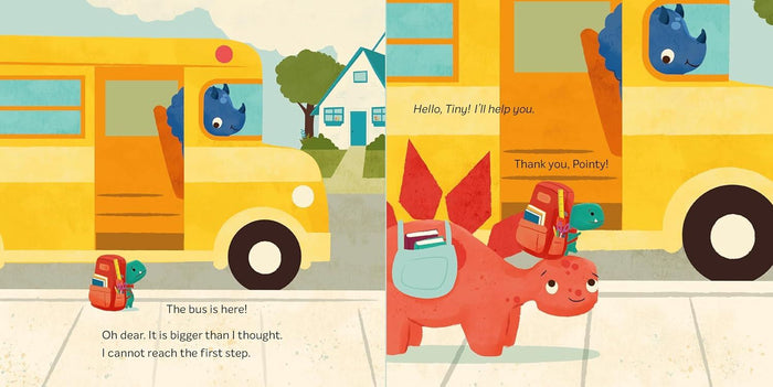 Book - Tiny T-Rex And The First Day Oopsies - Spread 4
