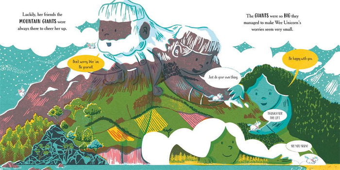 Book - Wee Unicorn - Spread 1