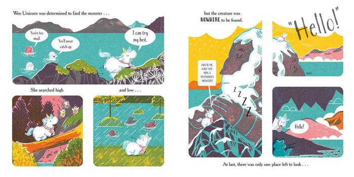 Book - Wee Unicorn - Spread 2