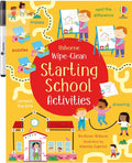 Book - Wipe Clean Starting School Activities