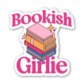 Bookish Girlie Sticker