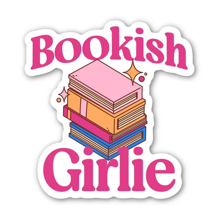 Bookish Girlie Sticker