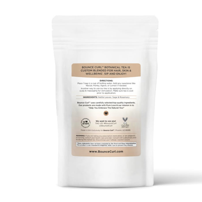 Bounce Curl Botanical Tea for Hair, Skin Wellbeing