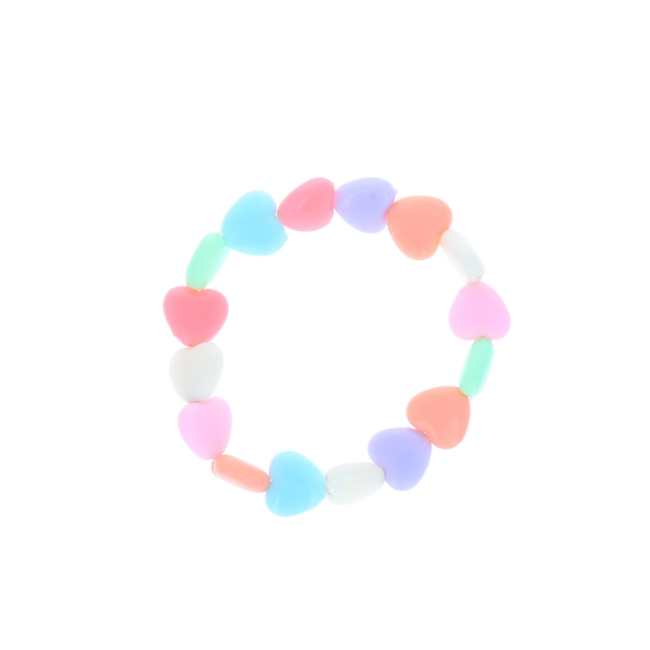 Le Petit Souk - Bracelet - Colourful Hearts