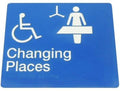 Bradley 975 Changing Places Sign