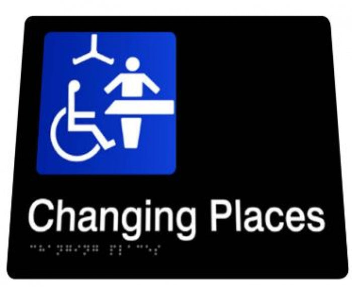 Bradley 975 Changing Places Sign
