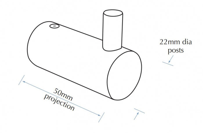 Bradley Regent R033 Robe Hook