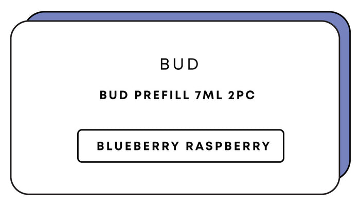Bud Prefill 7mL 2pc | Blueberry & Raspberry-Image 1