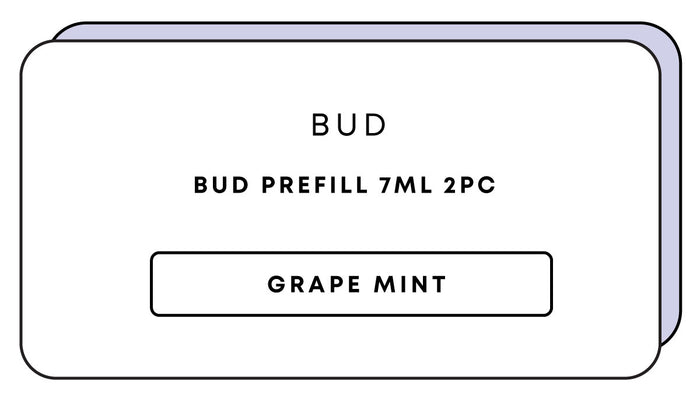 Bud Prefill 7mL 2pc | Grape Mint-Image 1