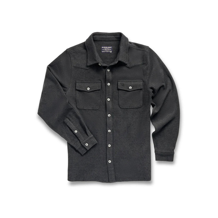 Burlebo Long Sleeve Austin Shirt - Heather Black