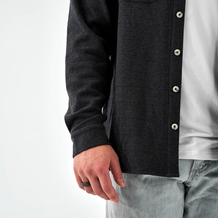 Burlebo Long Sleeve Austin Shirt - Heather Black