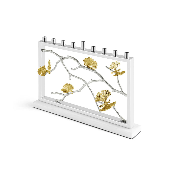 Butterfly Ginkgo Luxe Menorah