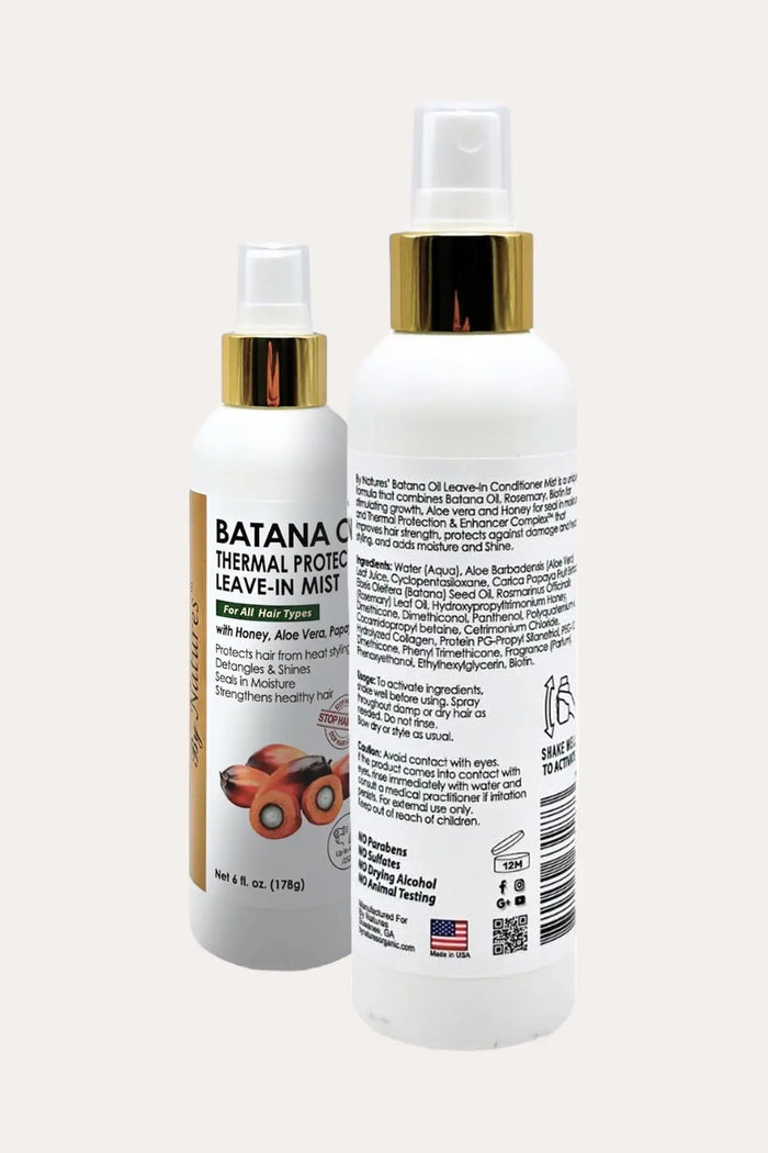 BY NATURES BATANA OIL THERMAL PROTECTION LEAVE-IN MIST 6oz BY NATURES