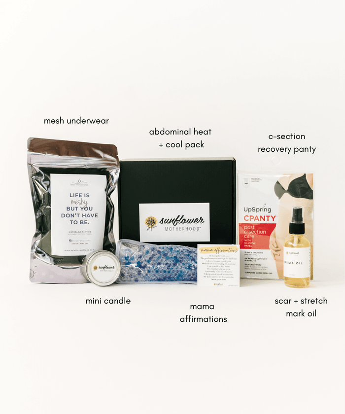 C-Section Recovery Box - Sunflower Motherhood