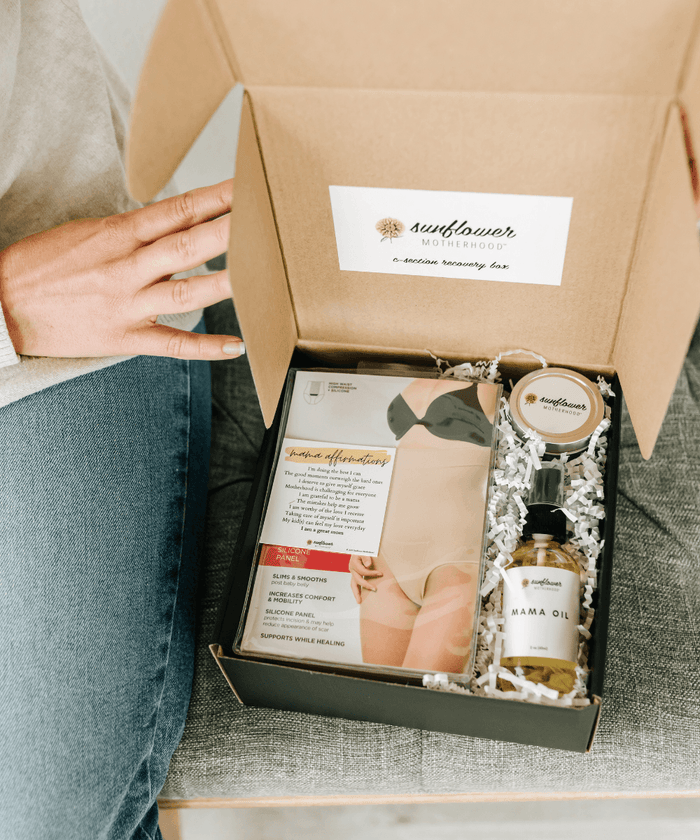 C-Section Recovery Box - Sunflower Motherhood