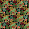 Cactus Blooms- Wild & Free- Fat Quarter