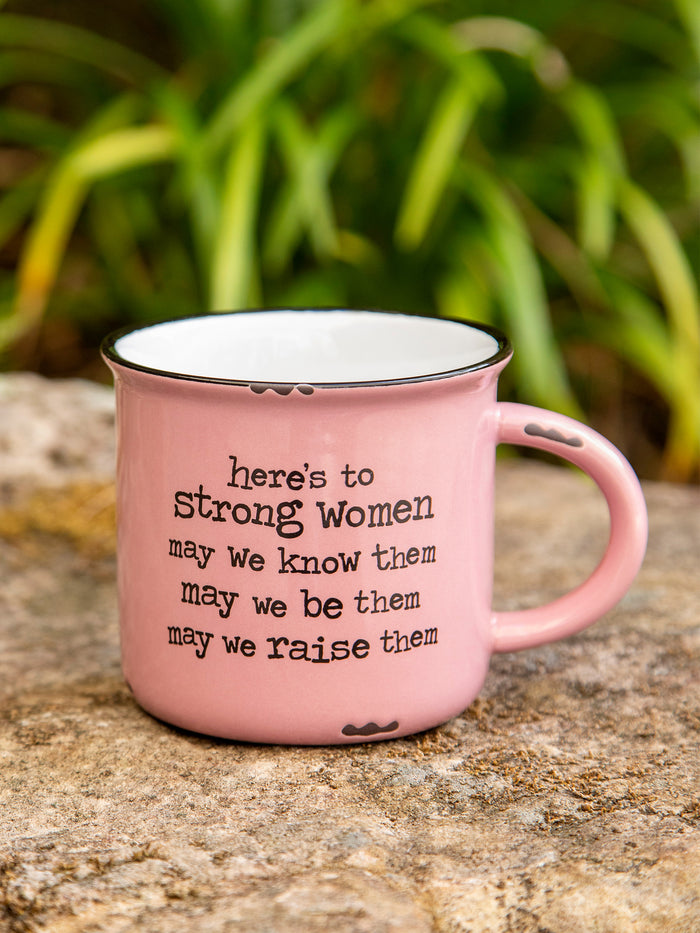 Chirp Camp Mug|Strong Women-view 1