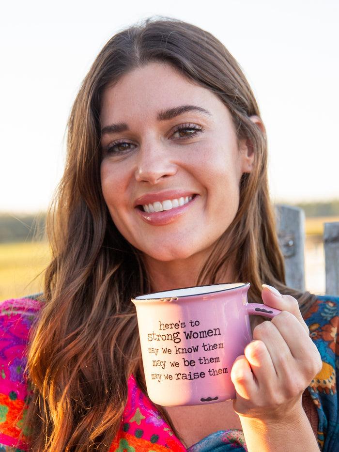 Chirp Camp Mug|Strong Women-view 2