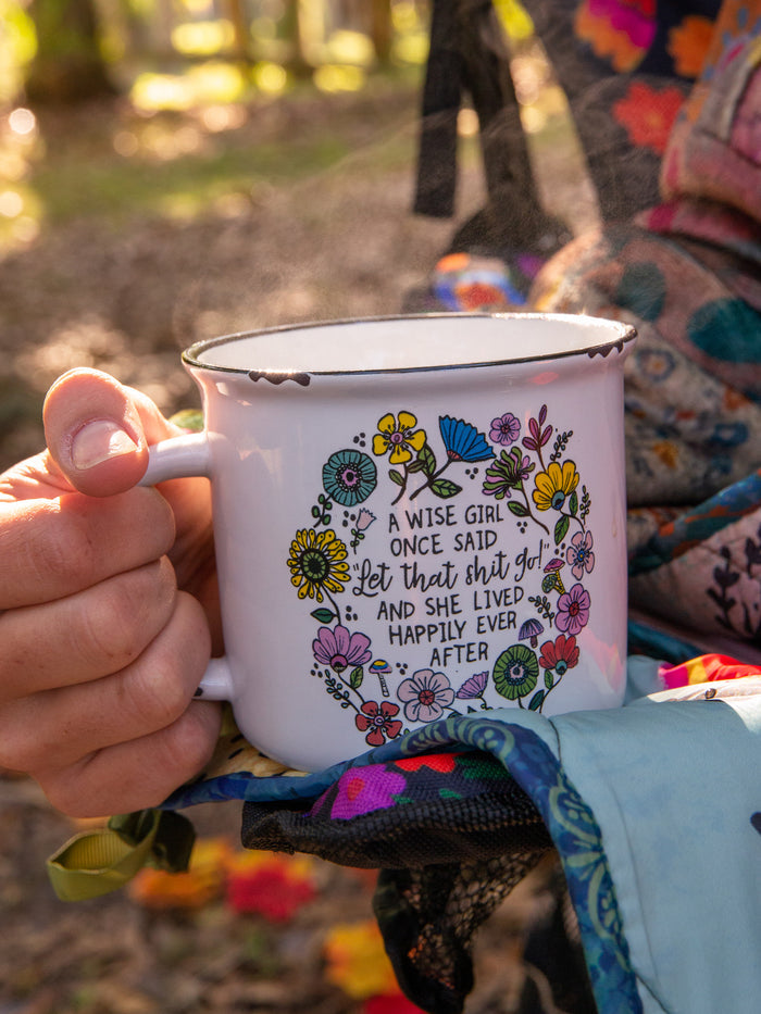 Camp Coffee Mug - Wise Girl-view 1