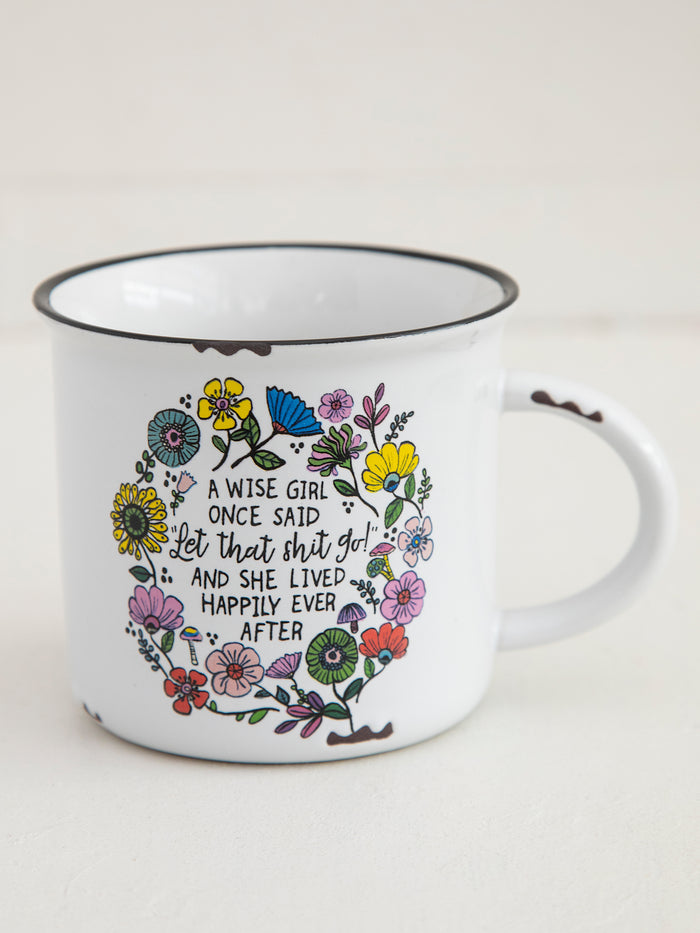 Camp Coffee Mug - Wise Girl-view 2