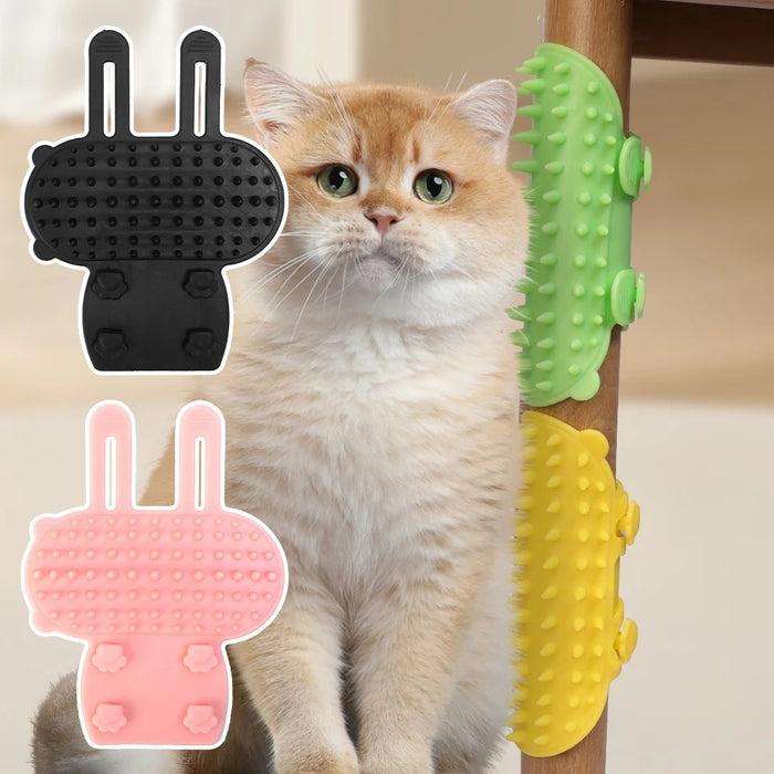 Cat Hair Removal Comb - Massage Grooming Brush for Pets | Shedding Tool