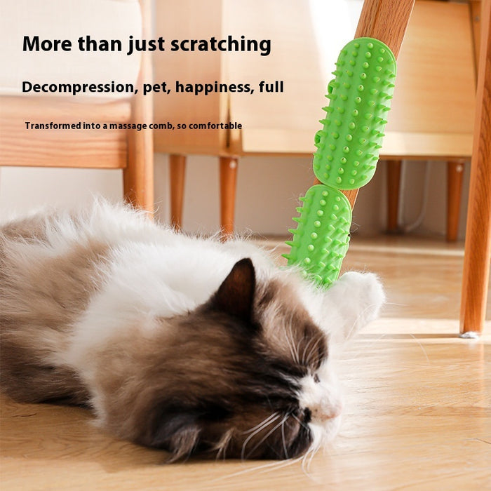 Cat Hair Removal Comb - Massage Grooming Brush for Pets | Shedding Tool