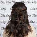 Cha Cha Clip 100% Real Hair Clip Black