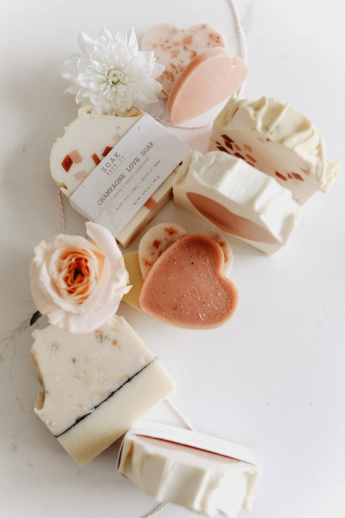 Champagne Love Soap Bar - Canadian Made - Magnolia Lane co. Home + Garden + Gift