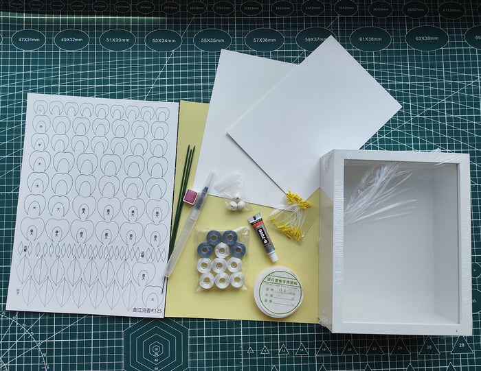 Changchun Flower Chanhua Materials Flowers DIY Kit - Include Detailed Video Tutorial