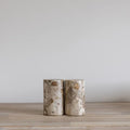 Chocolate Marble Salt & Pepper Shakers - Magnolia Lane co. Home + Garden + Gift