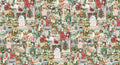 Christmas Collage- Candlelight Christmas- Fat Quarter