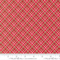 Christmas Red- Christmas Plaids- Merrily on High- Fat Quarter