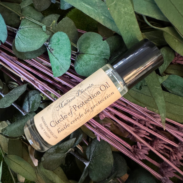 Circle of Protection Magic Spell Oil Roller